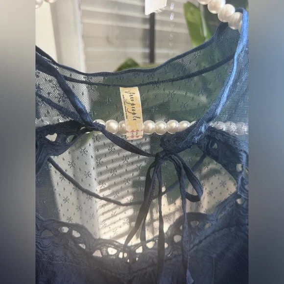 FREE PEOPLE lace blouse - Picture 4 of 4